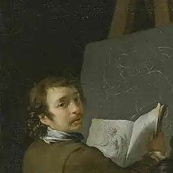 Автопортрет (деталь картины «Встреча друзей»). Около 1640–1644Лувр, Париж