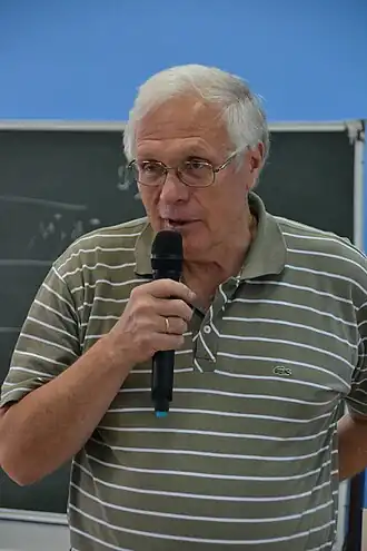 Евгений Кузнецов на конференции в Барнауле в 2017 году