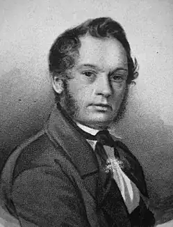 Е.&nbsp;Ф.&nbsp;Крендовский. «Автопортрет» (1853)