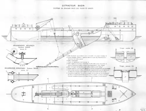 Экстрактор Базена, схема