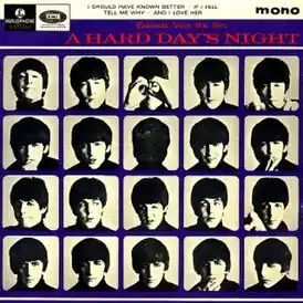 Обложка альбома The Beatles «Extracts from the Film A Hard Day’s Night» (1964)