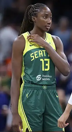 Магбигор в игре за «Сиэтл Шторм» против «Миннесота Линкс» (9 июня 2024 года)