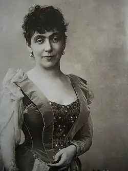 Мадлен Лемер в 1891 году, фотография Надара