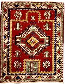 Ковёр «Фахралы». Казахская школа. XIX век