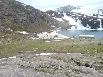 Панорама базы Сигню