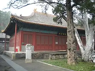 Зал Махавира, храм Фахай