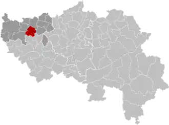 Расположение муниципалитета на карте провинции