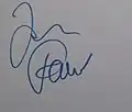 Изображение автографа