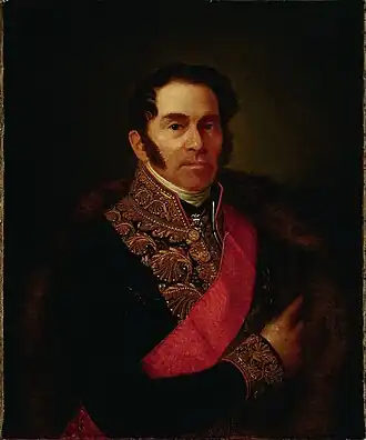 портрет работы Францишека Фенхаузера,около 1840 г.