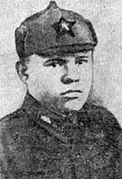 Пётр Фефилов в форме 1930-х годов