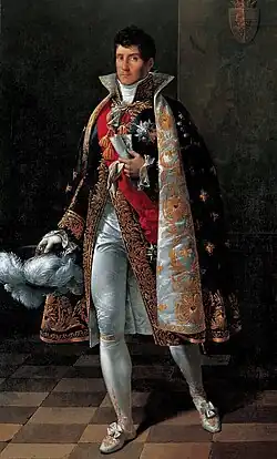 Портрет генерала Феликса Баччиоки, зятя Наполеона (мужа его сестры Элизы), 1806, Музей Наполеона (Рим)