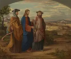 Путешествие в Эммаус. 1827. Холст, масло. Королевская коллекция, Великобритания