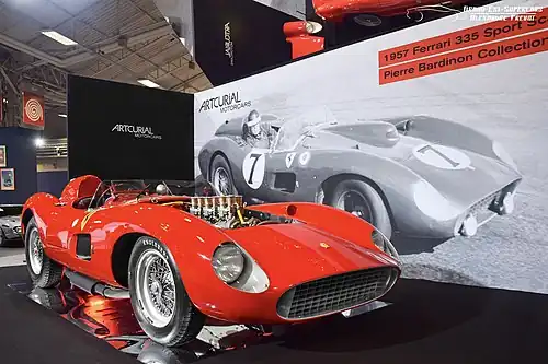Ferrari 335 Sport Scaglietti на аукционе Artcurial[англ.]