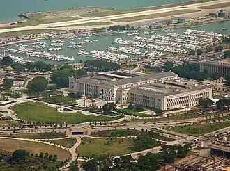 Вид на музей с воздуха