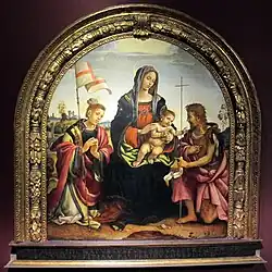 Филиппино Липпи. «Алтарь Аудиенции». Ок. 1502. Дерево, масло