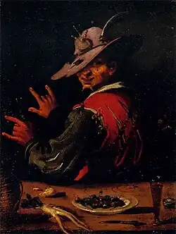 Продавец улиток. Медь, масло. Палаццо Питти. Флоренция