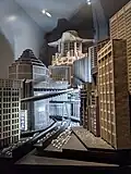 Модель города из фильма «Метрополис» в Берлинском музее кино