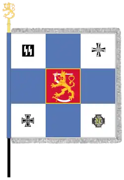 Флаг Финского легиона СС (Finnische Legion)