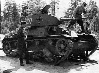 Т-26 в Миккели