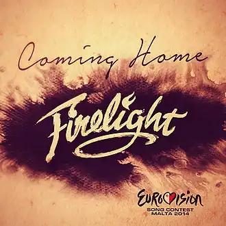 Обложка сингла Firelight «Coming Home» (2014)