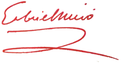 Изображение автографа