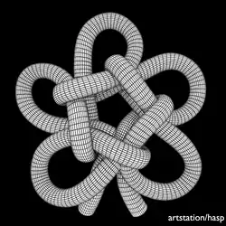 Five bightМодный узел с 6-хпрядной репкой в центре это максимальное количество для этого типа У.