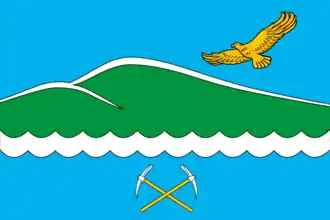 Флаг муниципального образования «Посёлок Нижний Баскунчак»