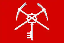 Флаг МО город Щёкино