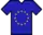 Europe flag shirt