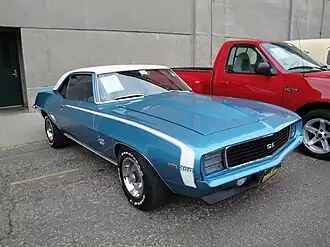 1969 Camaro Sport Coupe SS 350 Rally Sport