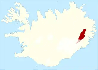 Фльоутсдальсхреппюр на карте