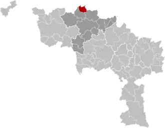 Расположение муниципалитета на карте провинции