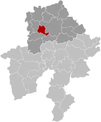 Расположение муниципалитета на карте провинции