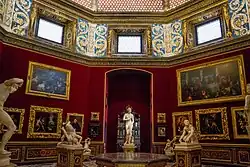 Трибуна Уффици. Интерьер