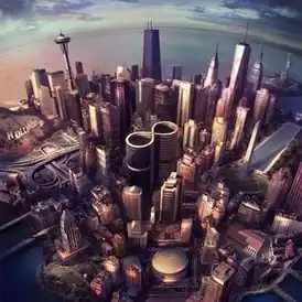 Обложка альбома Foo Fighters «Sonic Highways» (2014)