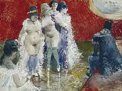 Клиент. 1878. Картон, пастель. Галерея Диксона. Мемфис, Теннесси, США