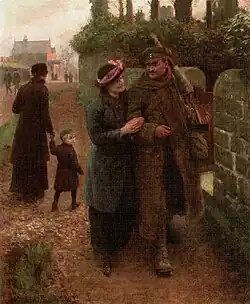 Солдат, вернувшийся с войны