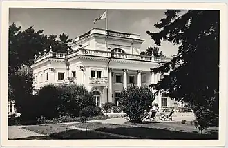 Нарва-Йыэсуу, вилла Каприччио. Фотооткрытка из серии «Прекрасная родина»