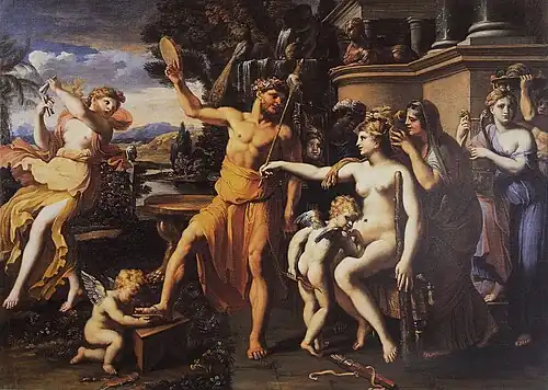 Геракл и Омфала. Национальный музей истории и искусства, Люксембург