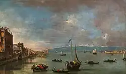 Лагуна перед Новой набережной. Между 1750 и 1755. Холст, масло. Государственный музей изящных искусств, Гавана