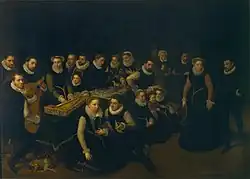 Семья Хуфнагель. Ок. 1580. Холст, масло. Королевские музеи изящных искусств, Брюссель