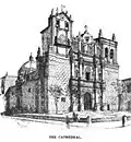 Кафедральный собор Непорочного Зачатия. Гравюра 1884 года.
