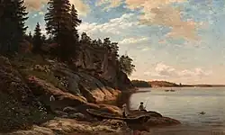 Прибрежный пейзаж в окрестностях Паргаса