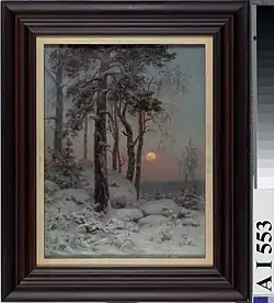 Зимний пейзаж, 1880