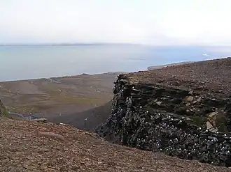 Пролив Фреманнсундет между островами Эдж и Баренца