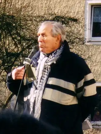 Фридхельм Буссе на митинге Свободных товариществ, 10 февраля 2001 года