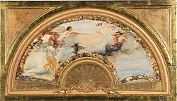 Аллегория ветра. 1882. Кожа, масло. Частное собрание