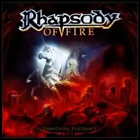 Обложка альбома Rhapsody of Fire «From Chaos to Eternity» (2011)