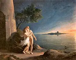 Любовь Геро и Леандра, 1796. Музей изящных искусств (Руан)