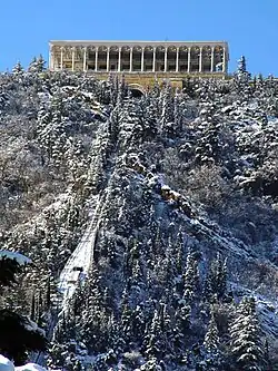 Верхняя станция фуникулёра